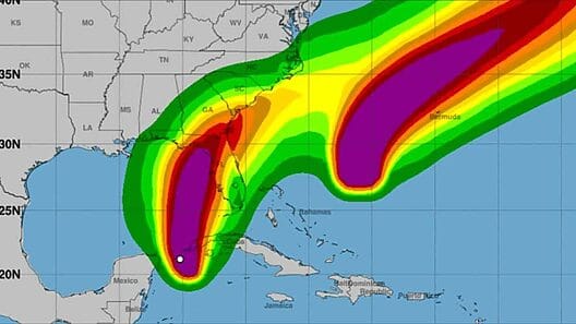 Idalia muy próxima al Cabo de San Antonio podría convertirse en huracán y Franklin ha alcanzado la Categoría 4