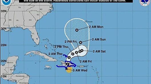 Tormenta Tropical Franklin: alerta por posibles inundaciones en República Dominicana