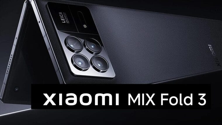 Presentan el teléfono móvil plegable Xiaomi MIX Fold 3 con características mejoradas