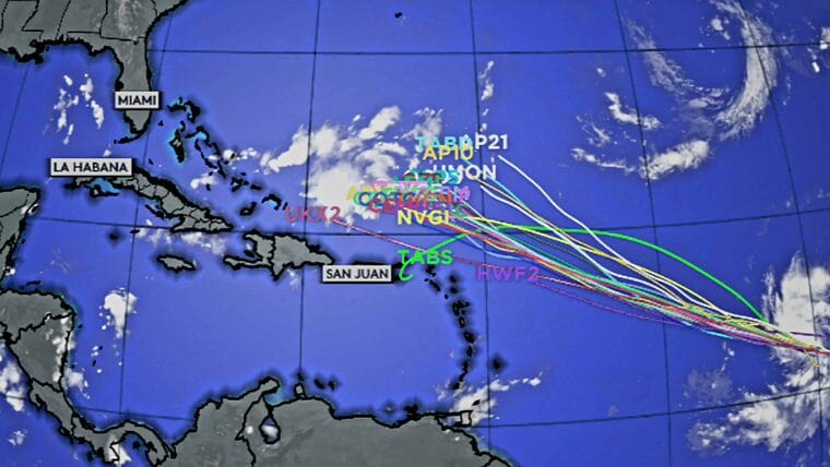 Se forma la Depresión Tropical #13. Puede llegar al Caribe como huracán el fin de semana