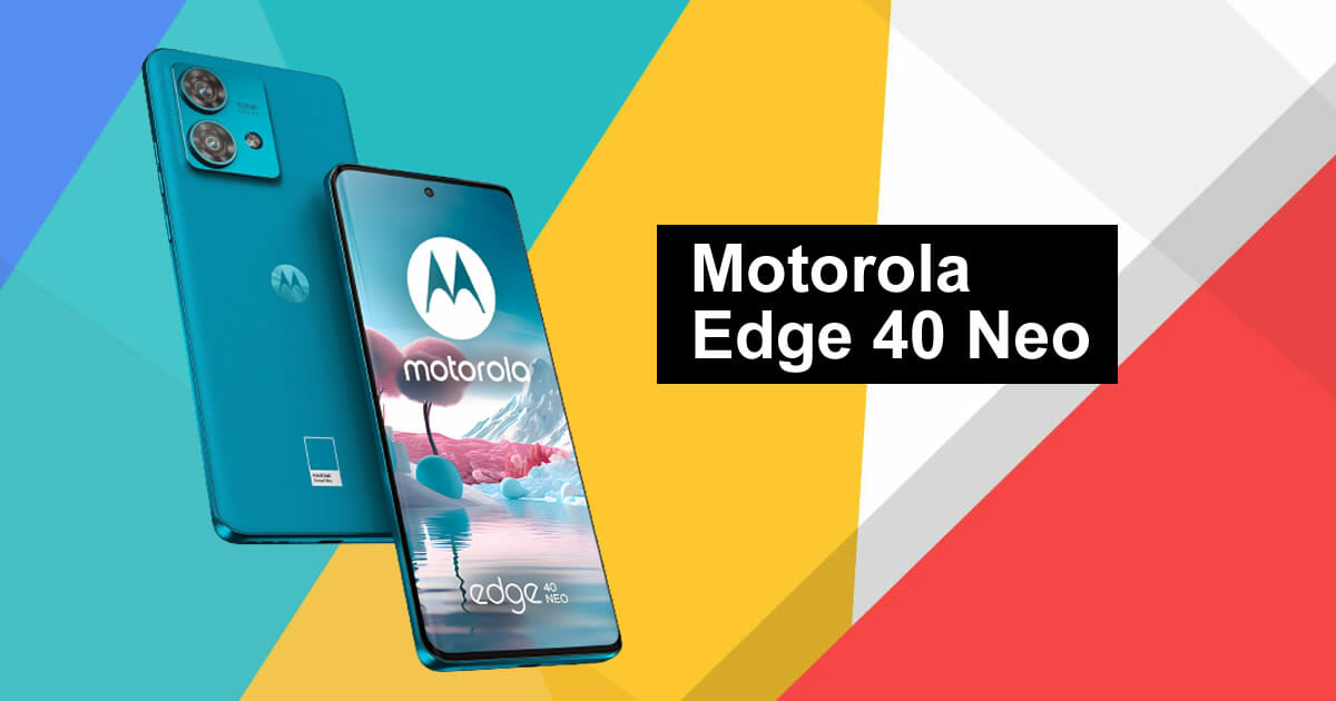 Motorola edge 40 neo: estas son las características del nuevo (y colorido)  gama media que llegará