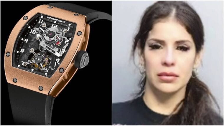 Policía de Miami-Dade detiene a mujer por robar un reloj de 0 mil dólares