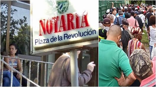 Continúan las extensas colas en Cuba para sacar citas