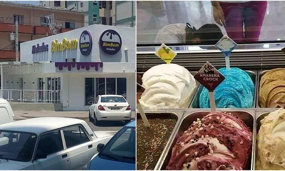 BimBom Ice Cream Shop in El Vedado: Reopens with astronomical prices