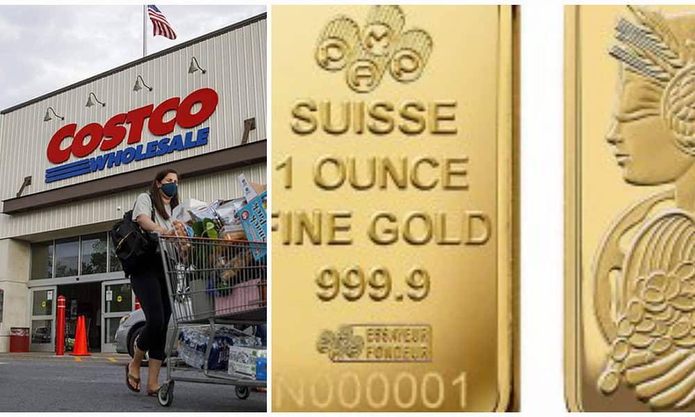 Costco begins selling gold in the US “online and in bullion form”