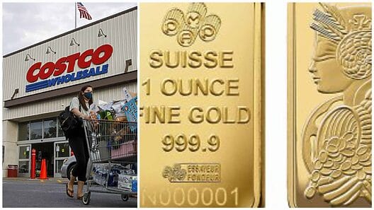 Costco comienza a vender oro en Estados Unidos «online y en lingotes»
