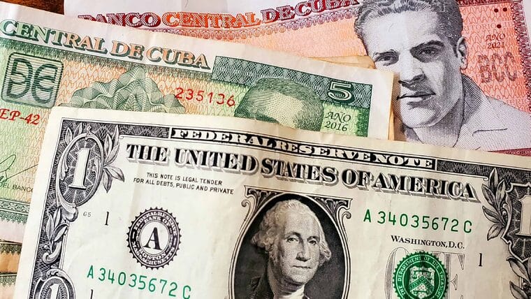 El dólar vale 10 veces más que cuando comenzó el Ordenamiento. Tasas de cambio hoy en Cuba