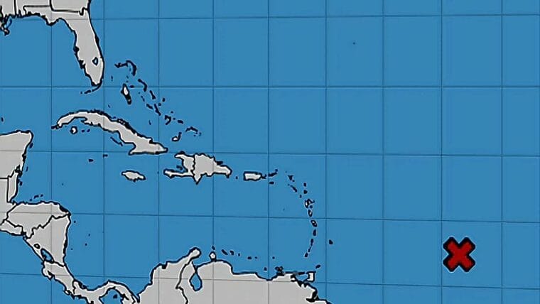 Depresión tropical pudiera formarse en los próximos días