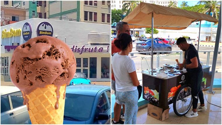 ¡195 pesos por una bola de helado!: BimBom reabre con los helados más caros de Cuba