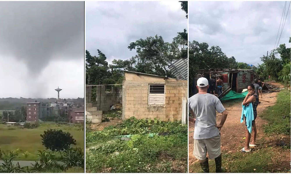 Hurricane hits Playa Baracoa, leaving damage in its path (+Video)