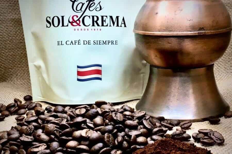 muestra de café de costa rica