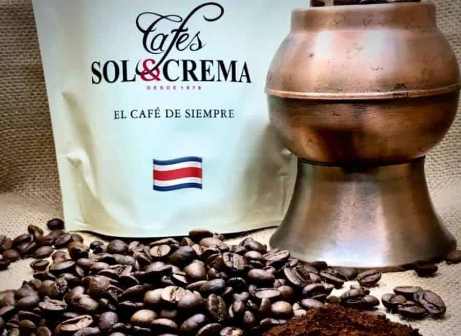 muestra de café de costa rica