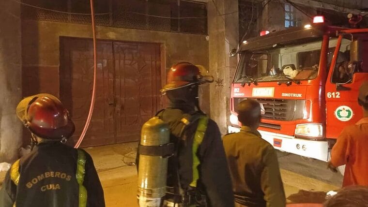 Informan sobre incendio en un apartamento de La Habana Vieja