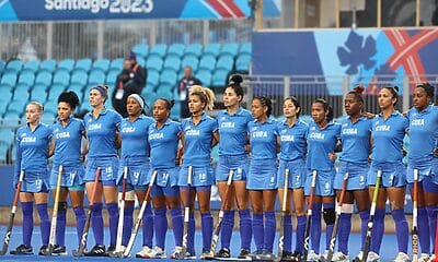 seis jugadoras de hockey de césped femenino, incluyendo su capitana, abandonaron la delegación de Cuba en los Juegos Panamericanos de Santiago de Chile 2023