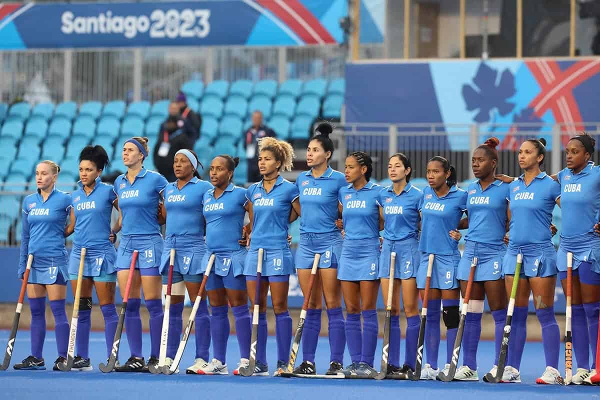 seis jugadoras de hockey de césped femenino, incluyendo su capitana, abandonaron la delegación de Cuba en los Juegos Panamericanos de Santiago de Chile 2023