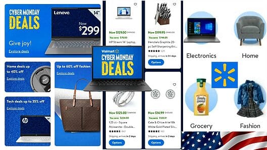 Ahorra con estas ofertas de Walmart por Cyber Monday en Estados Unidos