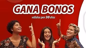 Del 22 al 30 de noviembre, si recibes una recarga entre 500 y 1250 CUP, ganas bonos, válidos por 30 días de: 30 GB (todas las redes) + 100 Min + 80 SMS + internet ILIMITADO de 12:00 a.m. a 7:00 a.m.