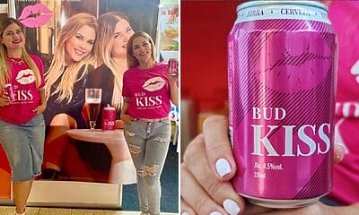 cerveza kiss actrices cuba