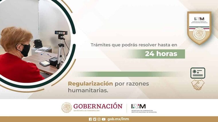 Guía para solicitar la regularización por razones humanitarias en México