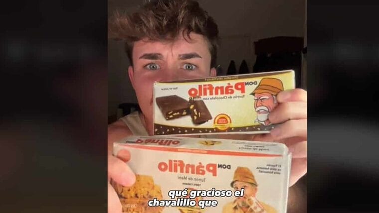 Influencer español flipa con turrón cubano Don Pánfilo: “está buenísimo”