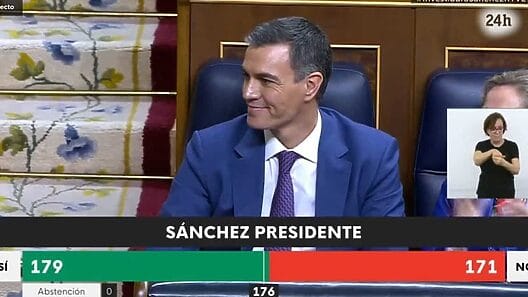 Pedro Sánchez, reelegido presidente de España: prometió cumplir íntegramente la Ley de Memoria Democrática