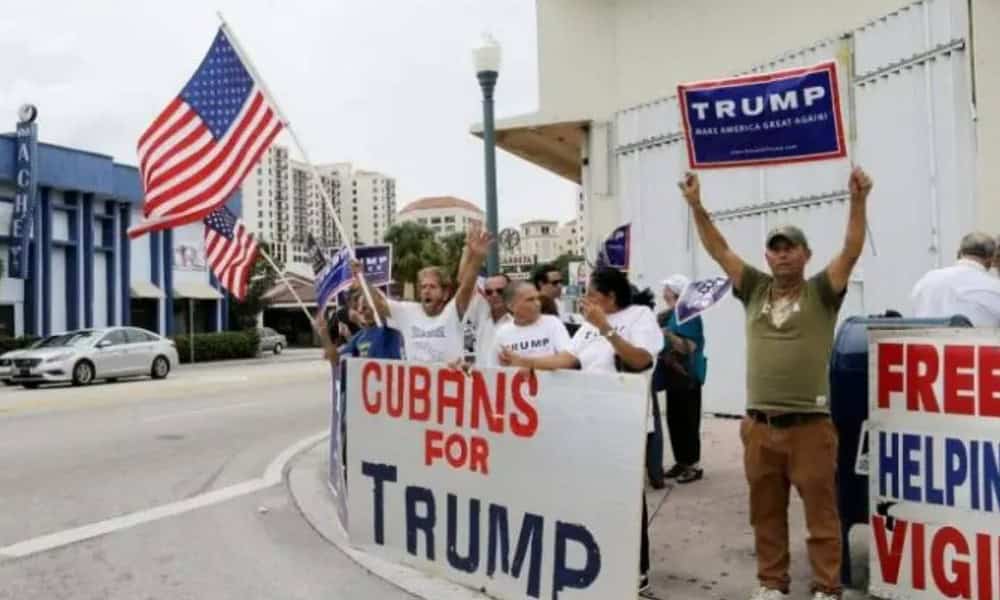 trump cubanos hialeah