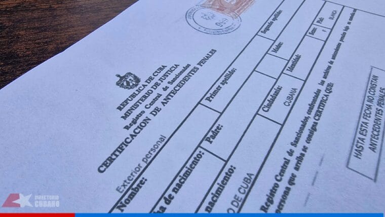 Amplían validez de antecedentes penales en Cuba