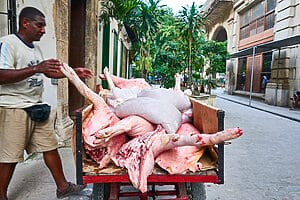 precios carne cerdo cuba