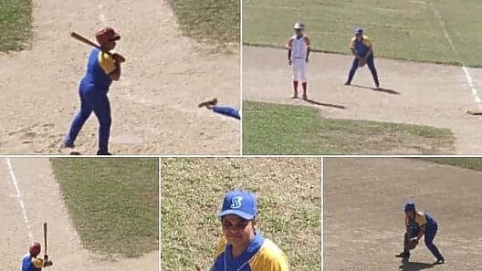 Mujer debuta en torneo de béisbol en Cuba y genera estas reacciones denigrantes
