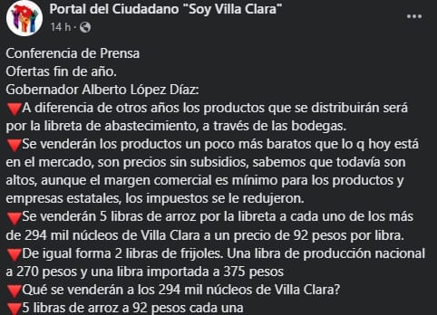 oferta fin año cuba