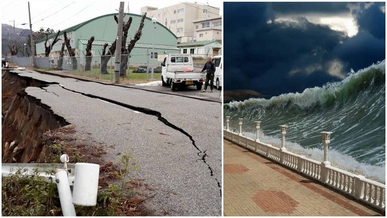 Alerta de Tsunami luego de un terremoto de 7,4 grados en Japón este 1 de enero