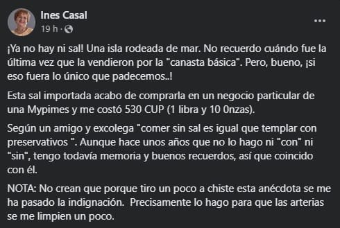 sal escasez cuba