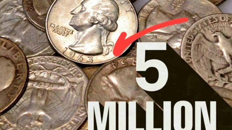 Estas monedas de 25 centavos valen  millones de dólares