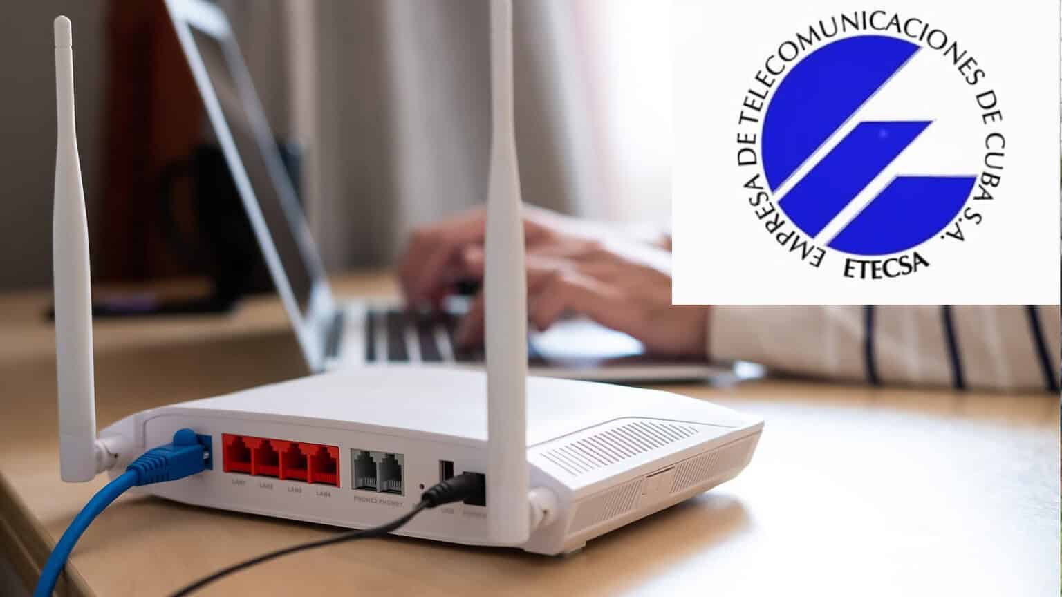 Oferta especial de ETECSA módem con conexión de datos móviles