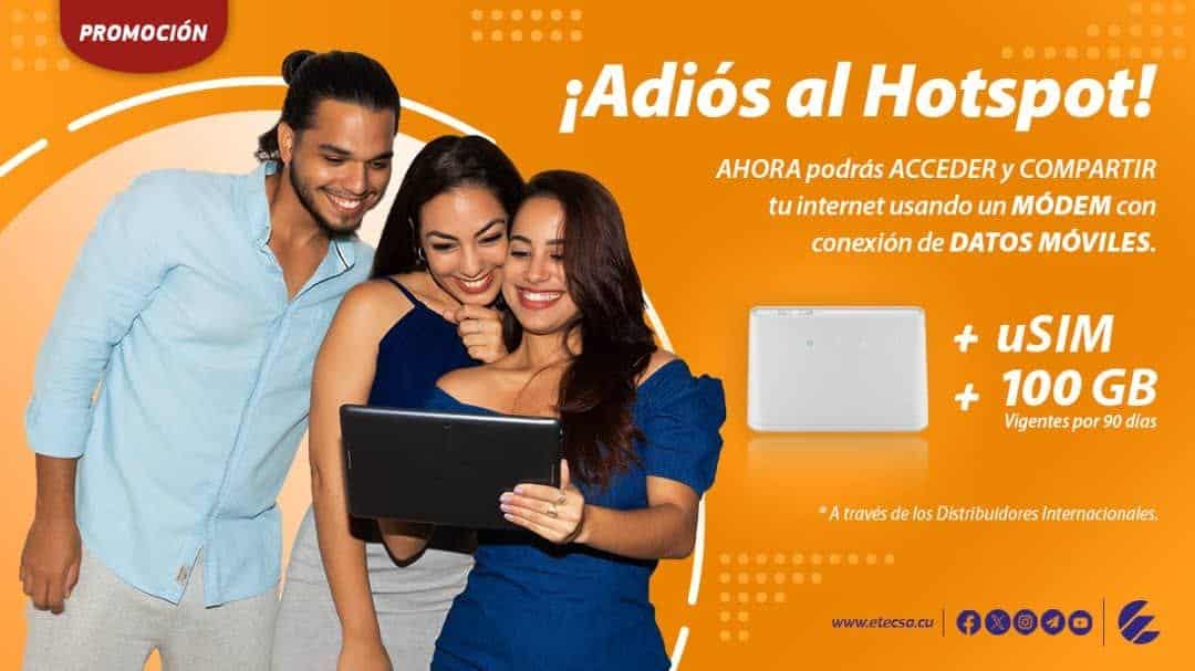 etecsa oferta modem