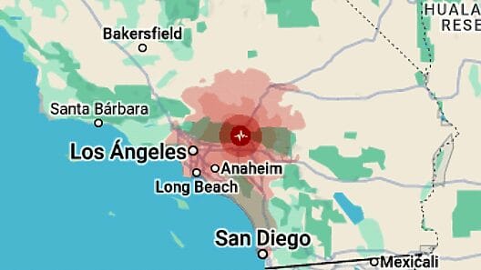 Sismo de Magnitud 4.2 Sacude el Sur de California con epicentro en Lytle Creek