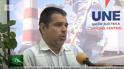 Apagones en Cuba: «Si hubiera combustible, las afectaciones serían mínimas», asegura la UNE