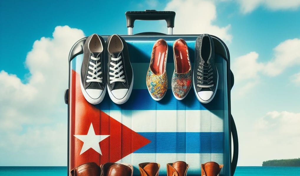How many pairs of shoes can you take to Cuba in 2024?