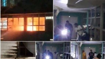 Incendio en hospital de Sancti Spíritus: policía cubana investiga los hechos