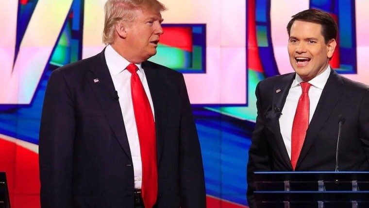 Marco Rubio pudiera ser vicepresidente de Donald Trump