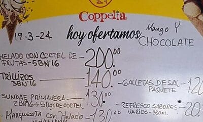 coppelia precios