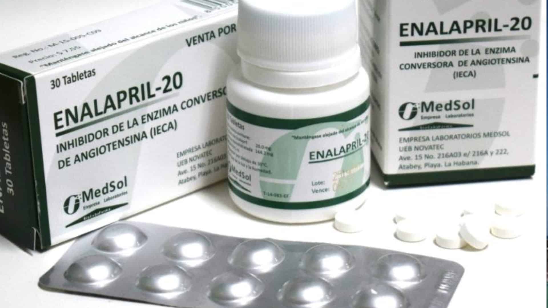 enalapril cuba medicamentos