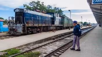 Tren en Camaguey