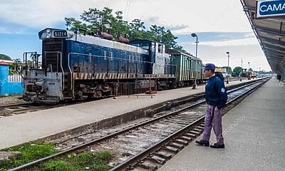 Tren en Camaguey