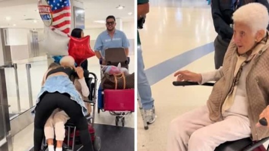 Abuela cubana de 92 años se reúne con su familia en Miami gracias al parole