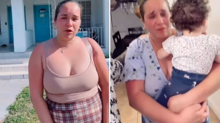 madre cubana desalojo miami