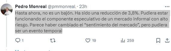 monreal dólar cuba