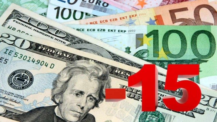 Precios del dólar y del euro se derrumban, podría bajar de los 300 pesos muy pronto. Tasas de cambio hoy en Cuba