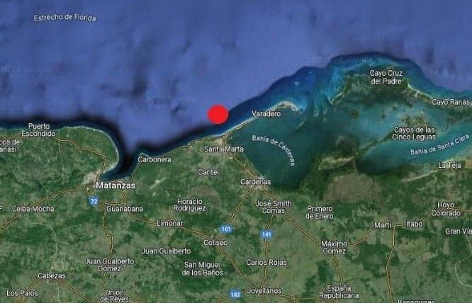 Terremoto cerca de Varadero: sismo perceptible en popular destino turístico cubano