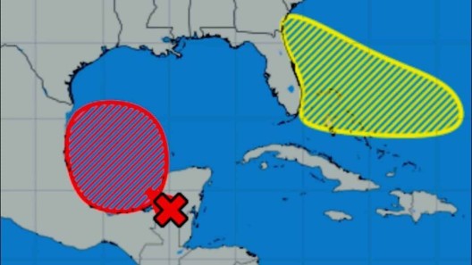 Alerta Cuba con dos áreas ciclónicas cerca de la isla